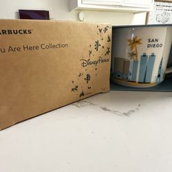 Starbucks You Are Here Mugs Collector Set – CA, Disney, Vegas, More – Brand New