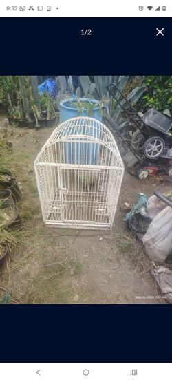 Heavy duty parrot cage used