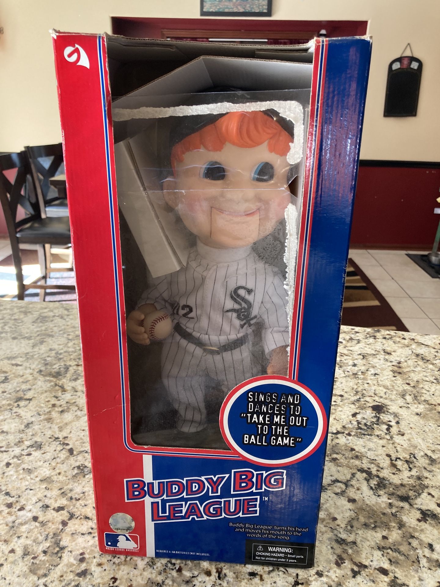 Buddy Big League White Sox Doll Still In Box