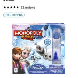 Frozen Monopoly Junior