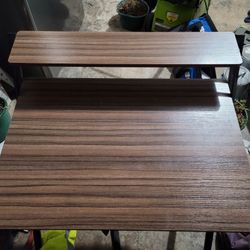 Desk And Rolling Chair