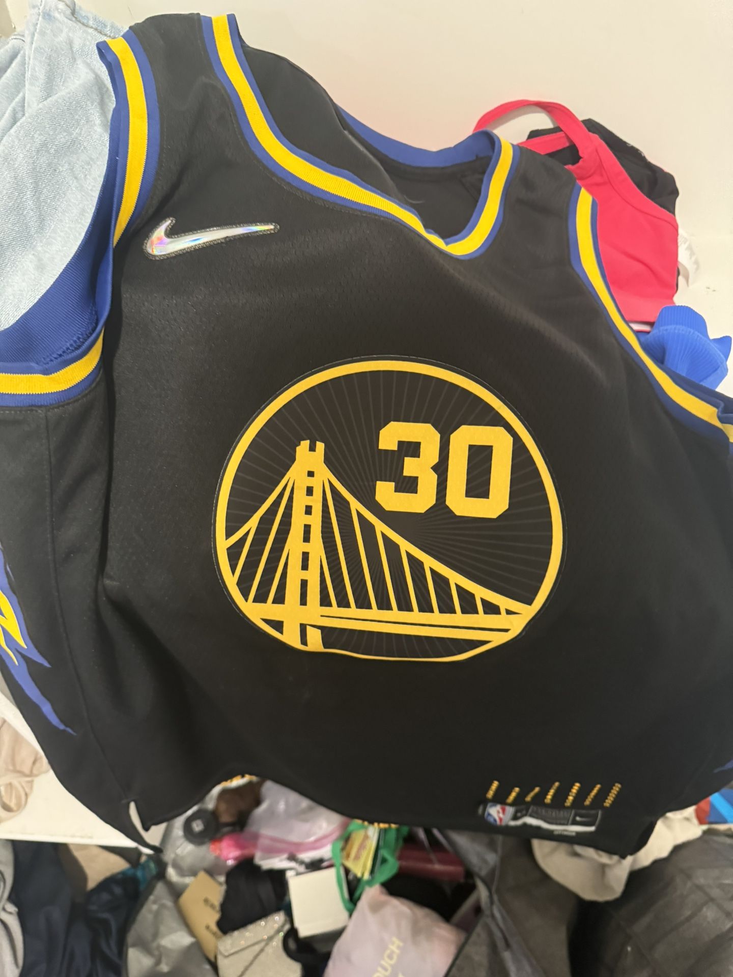 Warriors Curry Jersey