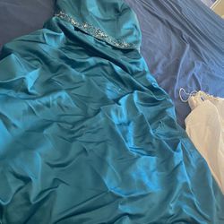 Beautiful Sea Green Dress For quinceanera Or Sweet Sixteen