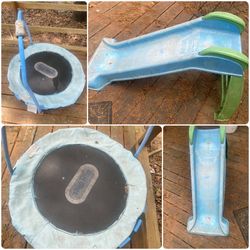Slide N Trampoline $5