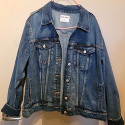 New Woman's Jean Jacket XXL