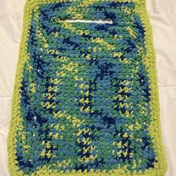 Crocheted Car Seat/Stroller Blanket/Poncho