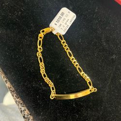 18k ID Bracelet 