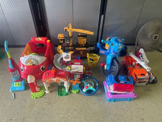 HUGE Toddler & Kids Toy Lot Bundle (Fisher-Price, VTech, Hot Wheels)