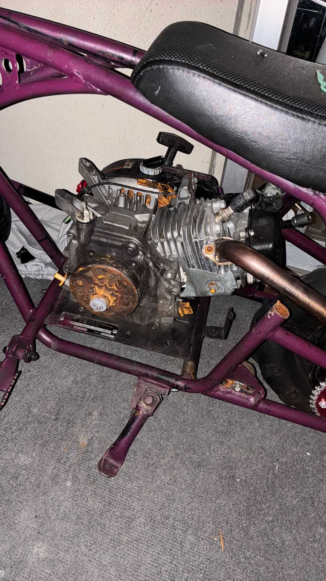 212 predator ghost or mini bike build