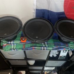 5 12” JL W3 Subwoofers (Trades/OBO)