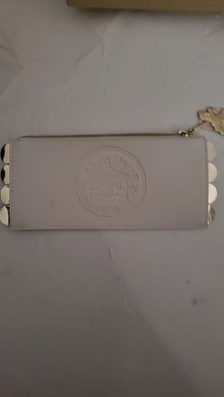 Estee lauder wallet with carousel charm