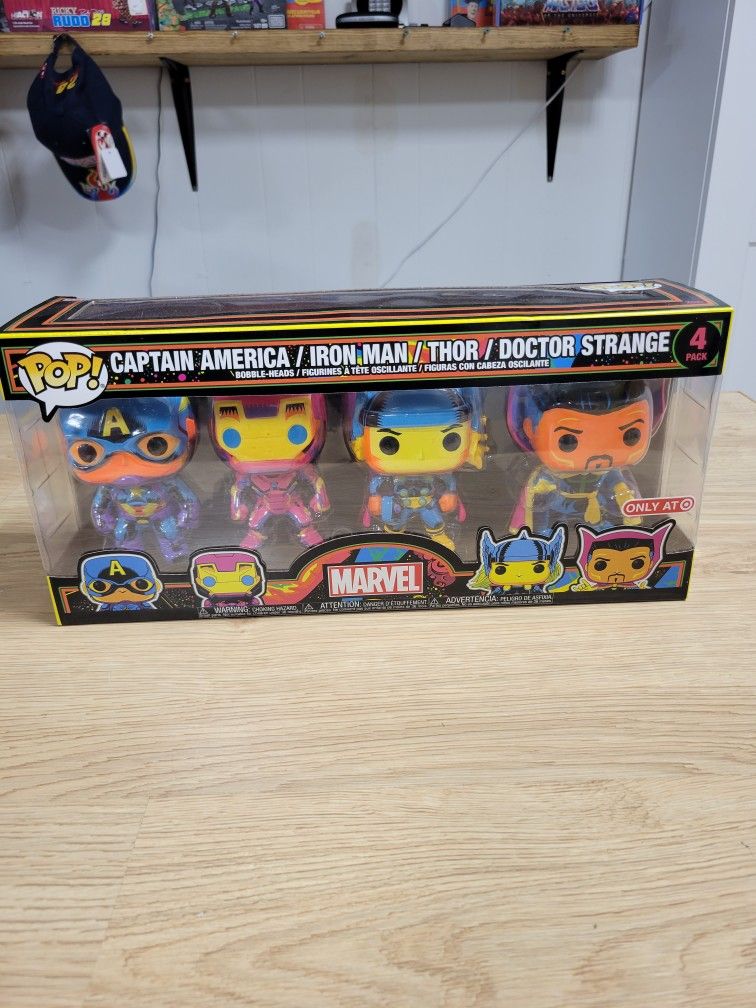 Funko Pop Bobble Head - Marvel Captain America/ Iron Man / Thor /Doctor Strange