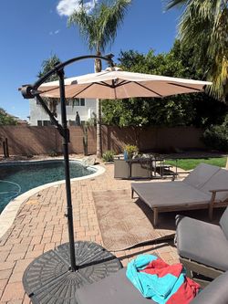 Large umbrella