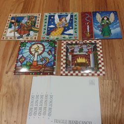 5 Christmas CD's in Xmas Cards w/envelopes
