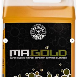 Mr.  Gold (1 Gal.) Car Wash by Chemical Guys ( CWS213)