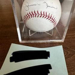 Mariano Rivera signed baseball