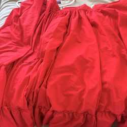 Falda ballet folklorico adulto