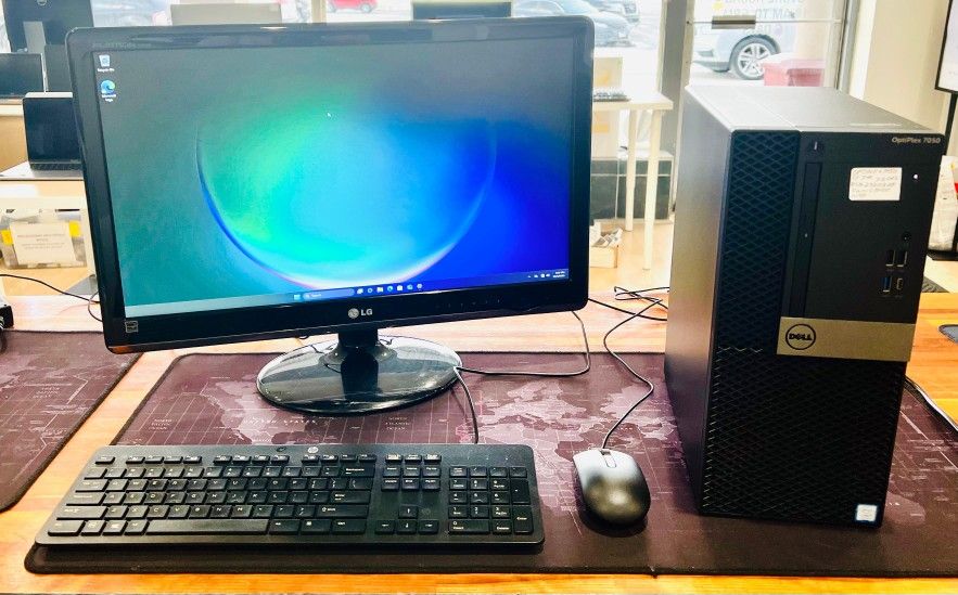 Dell Optiplex 7050 Desktop Core i7-7700 3.60GHz 8GB 256GB SSD + 500GB HDD Windows 11 Pro