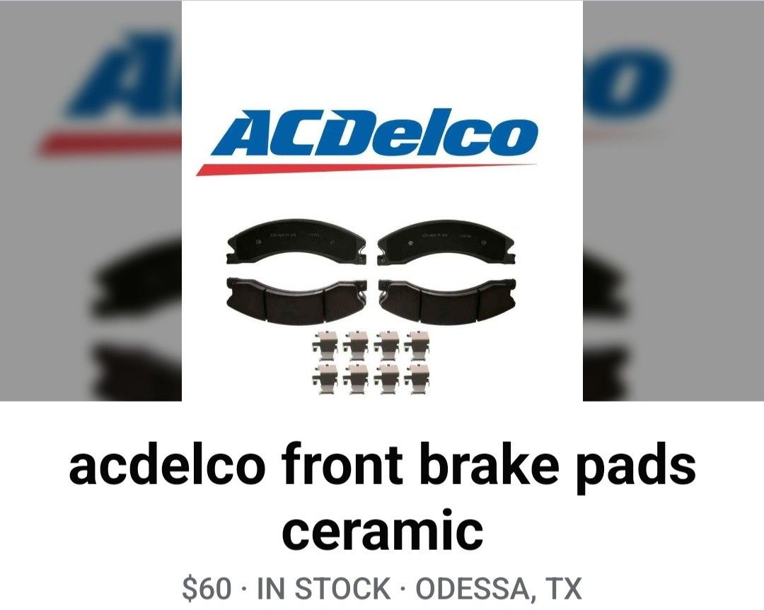 Front Brake Pads