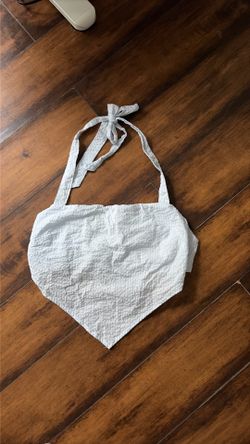 Medium light blue beach top
