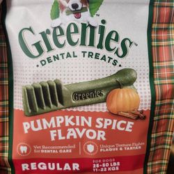 Pumpkin Greenies 