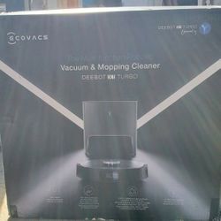 Ecovacs Deebot X1 Plus Robot Vacuum And Mop Combo With Self Emptying Station