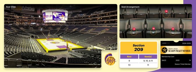 2026-2027 Lakers Season Tickets