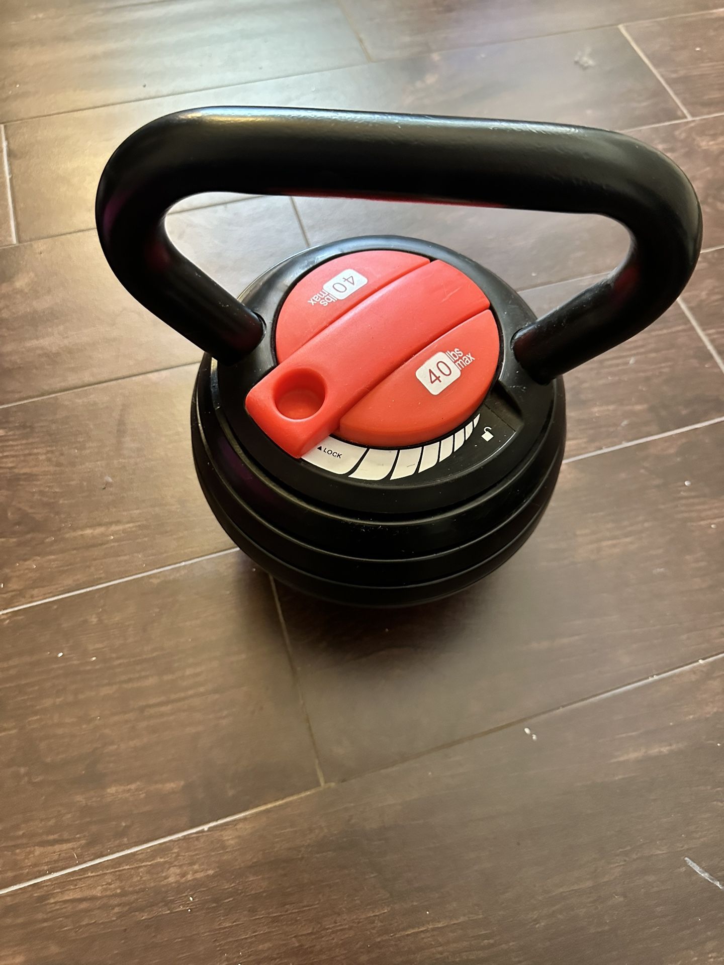 40lb Adjustable Kettle Bell