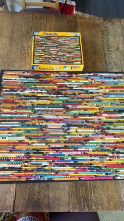 1000 Piece Pencil Puzzle