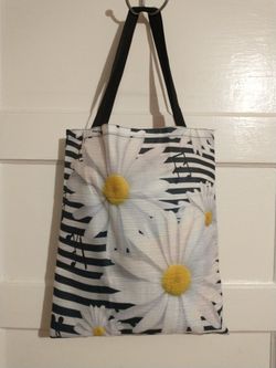 Daisy Canvas Tote