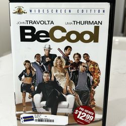 Be Cool DVD John Travolta Uma Thurman Blockbuster Comedy Crime