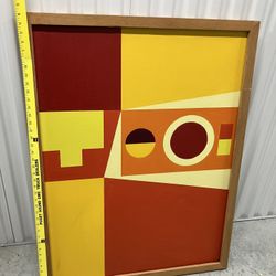 Abstract Geometric Painting 