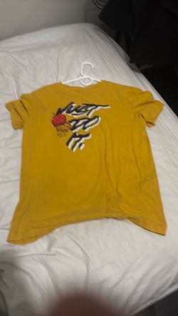 Nike “ just do it” yellow shirt