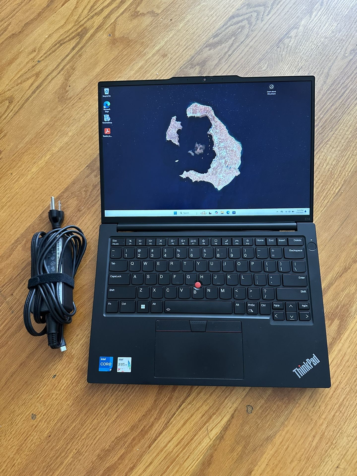 14 in Lenovo ThinkPad E14 G5 Laptop Win11 Pro i5 1335U 10-Cores SSD 2x 256Gb RAM 16Gb Microsoft Office - Product 2024