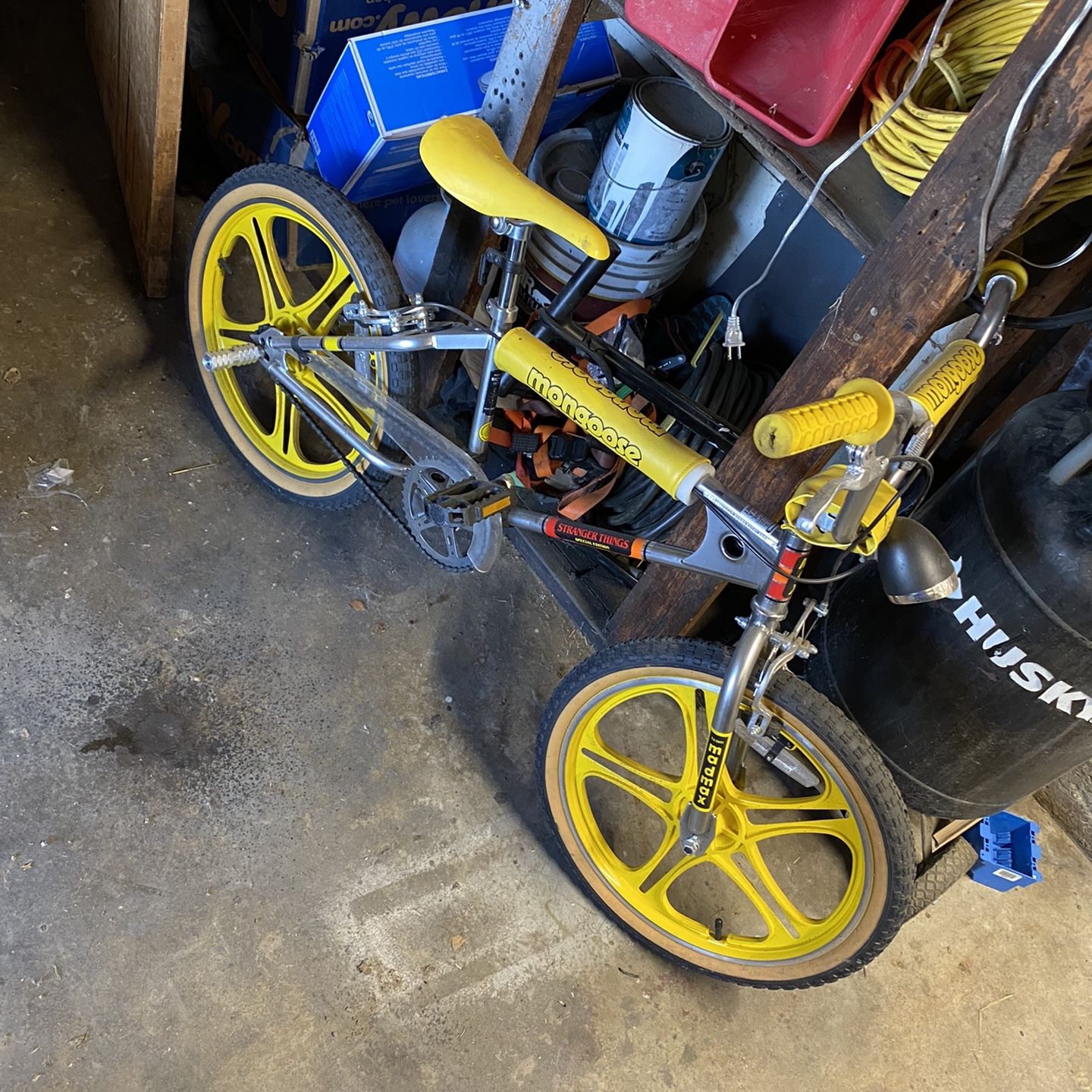 stranger things mongoose bike for sale
