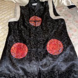 Ventage SILK CHINESE Sleeveless JACKET