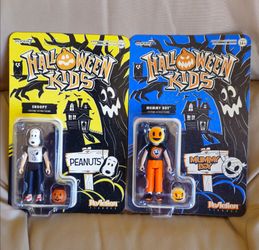 Super7 Halloween Kids Mummy and Peanuts Boy