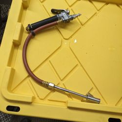 Tire Pressure Air Compressor Hose Gauge 