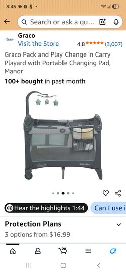 Graco pack and play