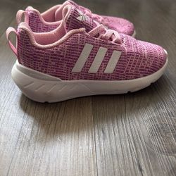 Adidas Pink Sneakers Size 8 Young Child 