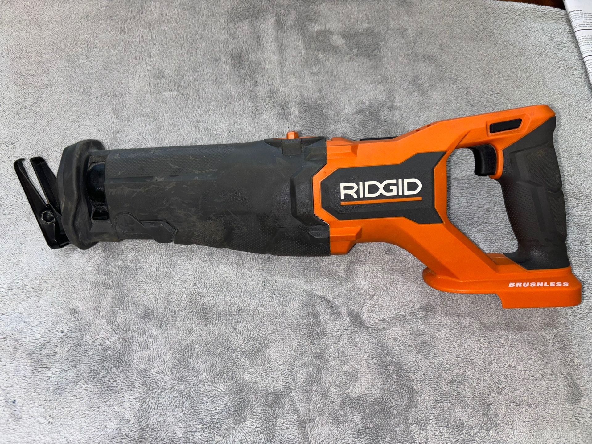 RIDGID Reciprocating Saw $85