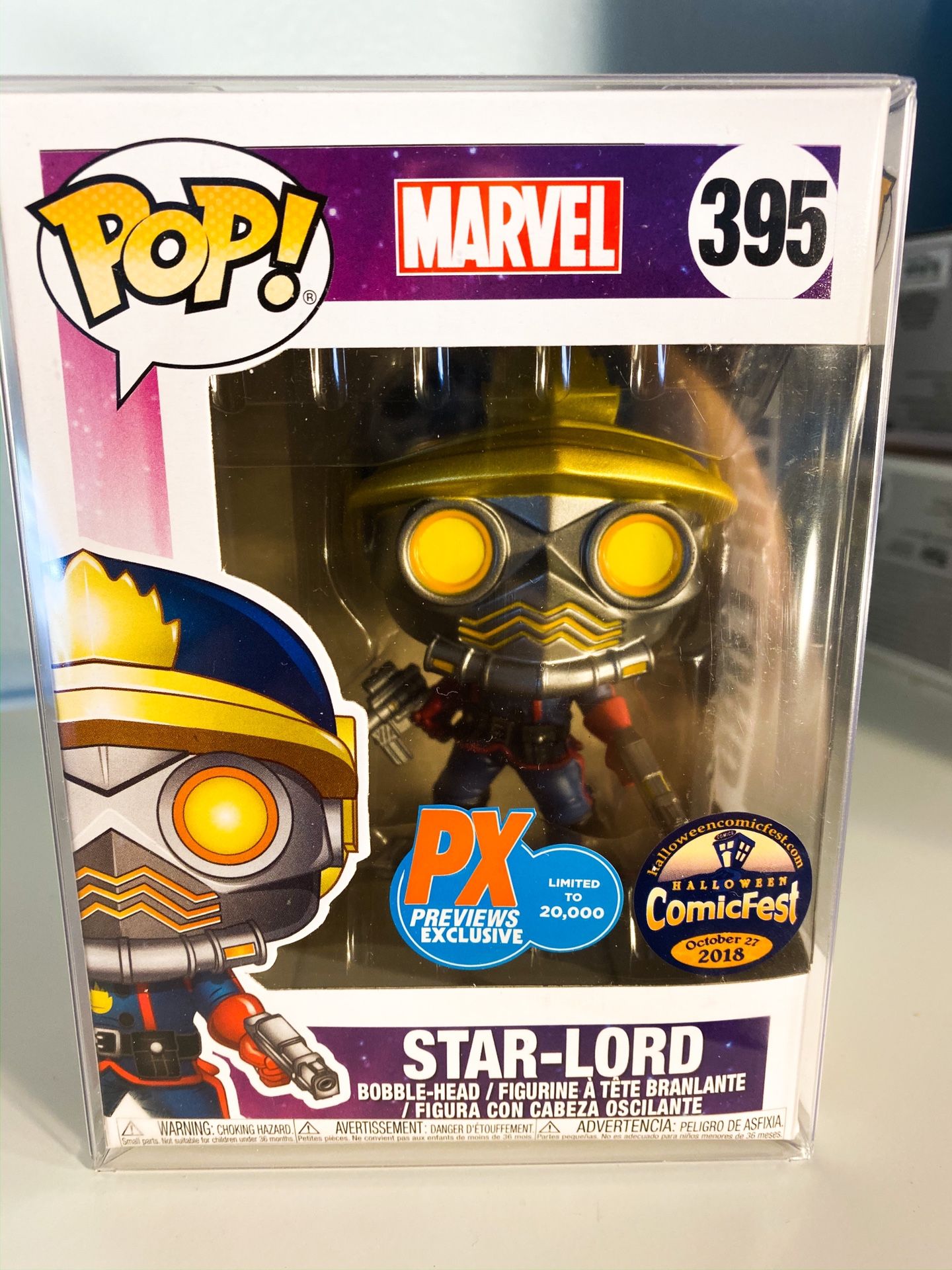 Funko Pop Star-Lord PX Previews Exclusive