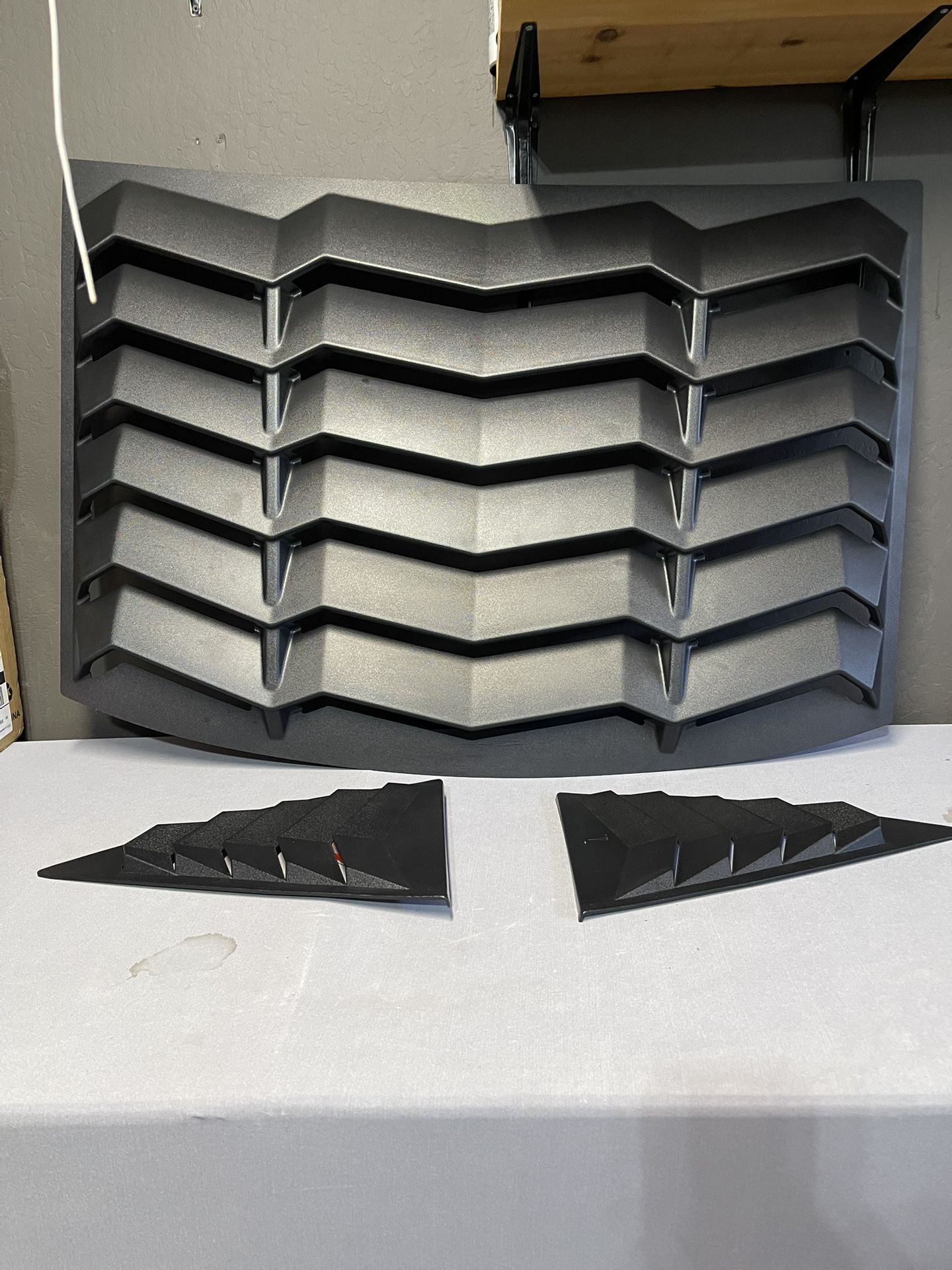 Camaro Rear And Side Window Louvers