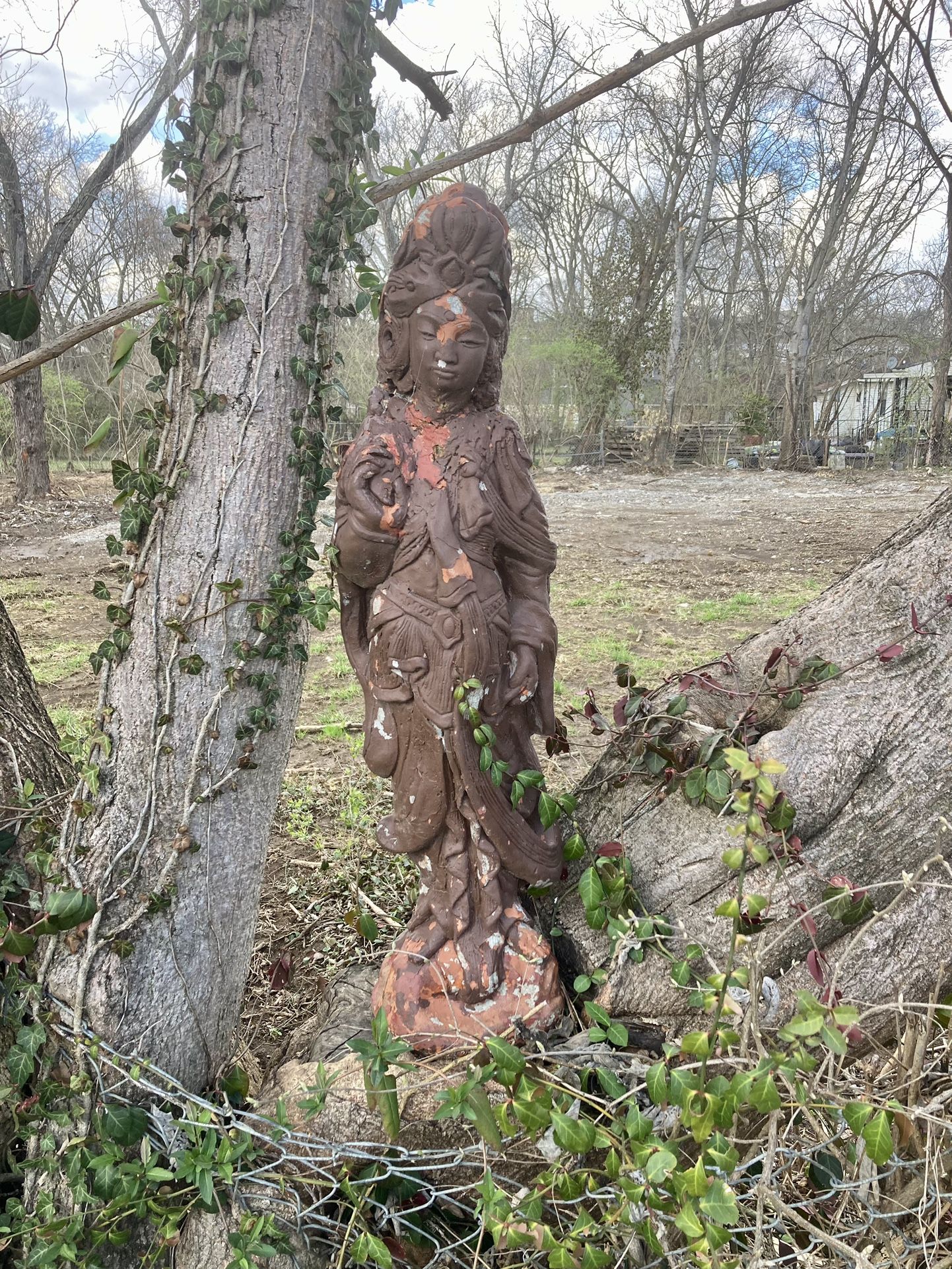 Chinese Girl Statue
