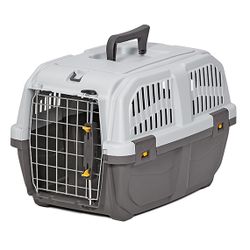 Midwest Skudo Plastic Travel Carrier for Dogs/Cats Small/