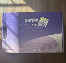Brand New Purple Harmony Pillow