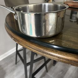 Cuisinart Stainless Steel Sauce pan, Good Condition 