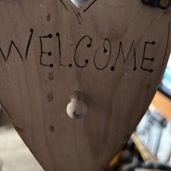 Wooden Heart With Peg