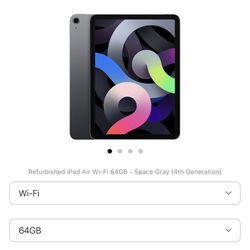 iPad  4 Gen 64gb WiFi