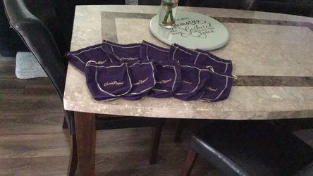 Crown Royal Purple Drawstring Bags Lot
